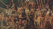 UCCELLO, Paolo Battle of San Romano (mk08) France oil painting artist